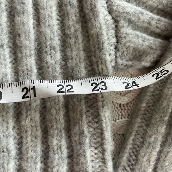 NWT Topshop Cozy Gray Turtleneck Sweater Long Sleeve Varied Sizes - Picture 8 of 16